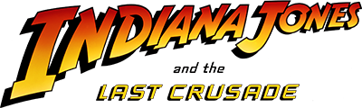 Indiana Jones and the Last Crusade logo for GameBoy